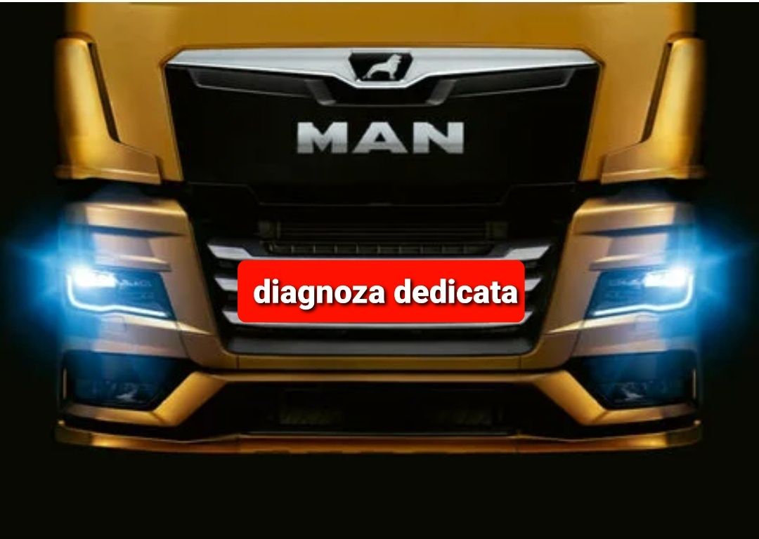 Efectuez Diagnoza tester man camioane service mobil electrica auto