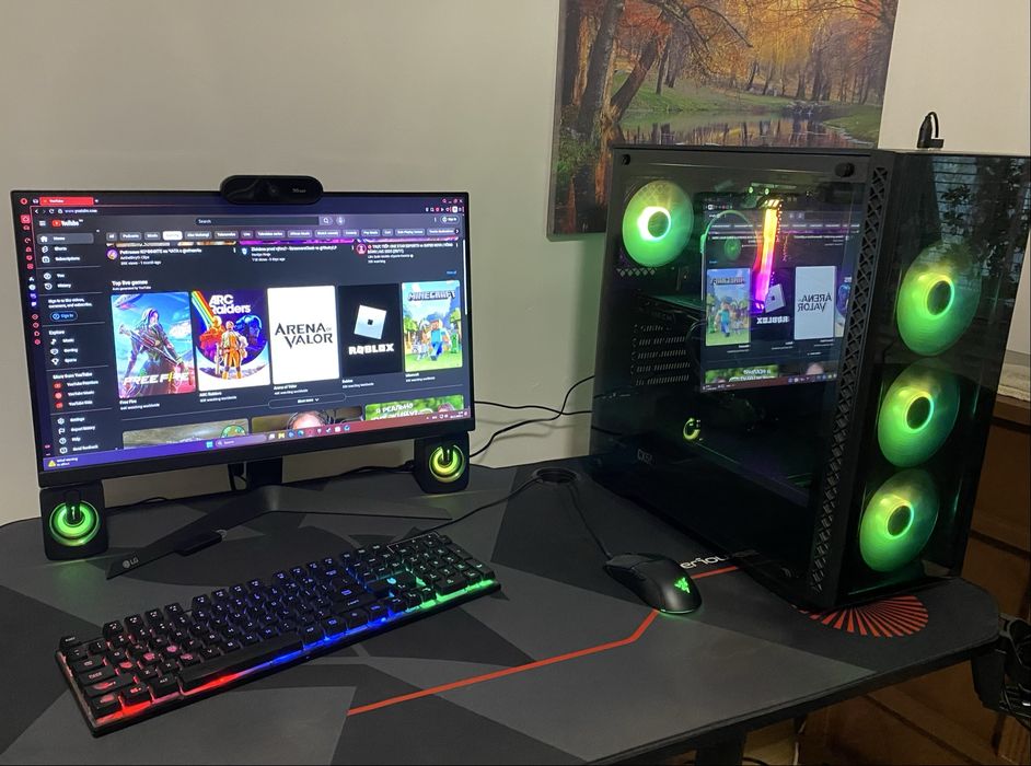 Гаминг звяр:Ryzen 3 3300X + RX 6500 XT + 16 GB RAM + 512GB NVMe SSD