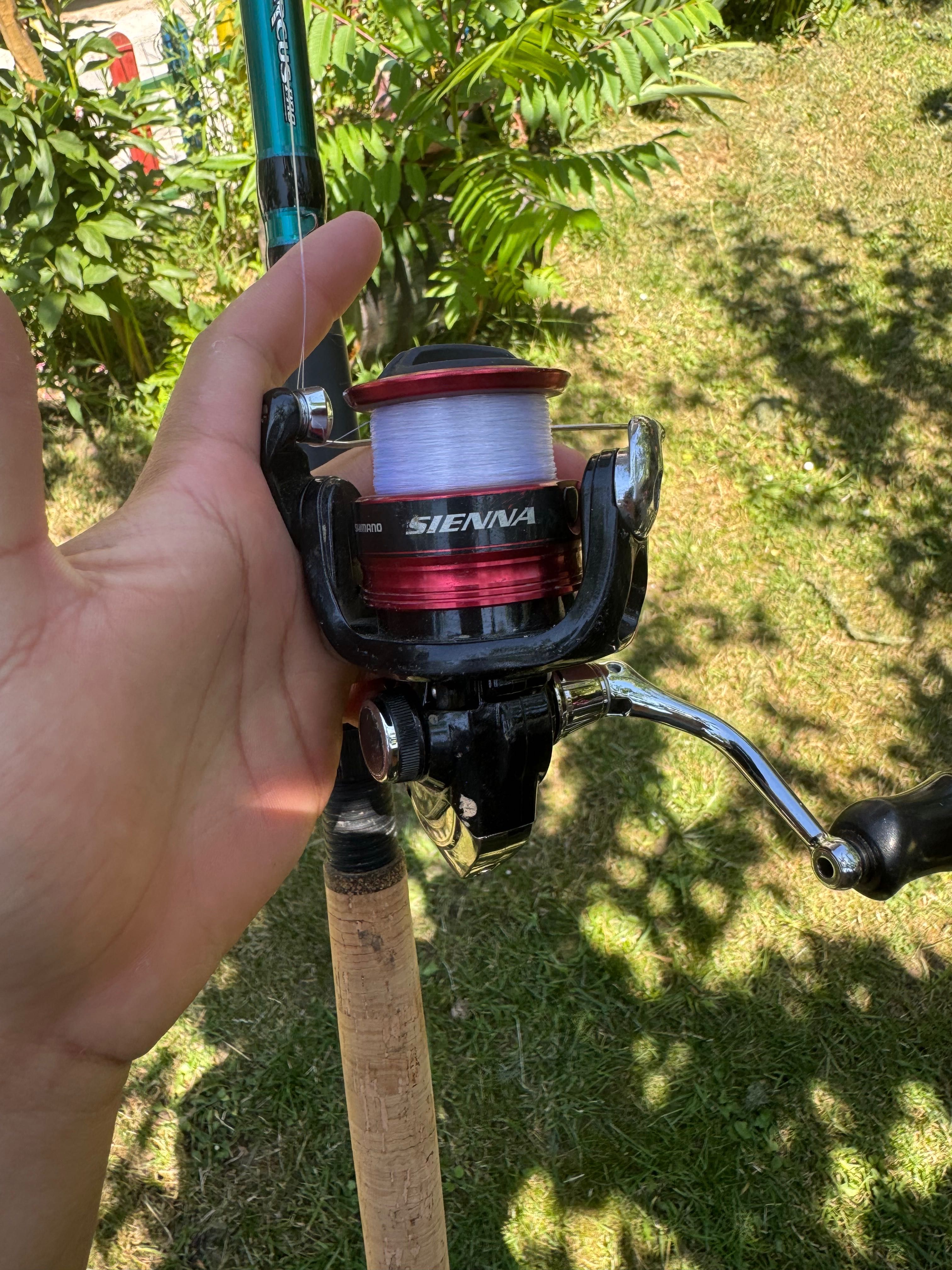 Въдица Tele Match Arcus 4.20m + макара Shimano Sienna 2500