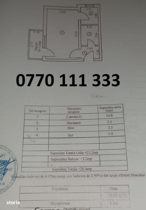 Garsoniera Confort 1 Semidecomandata Zona Bariera