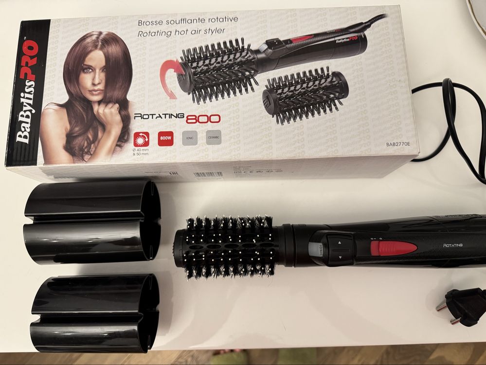 Фен - щетка вращающаяся Babyliss PRO
