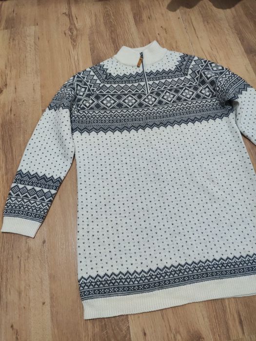 Pulover lung de damă Icewear Iceland din lână mărimea XL