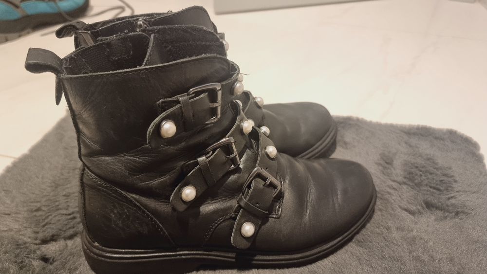 Ghete piele Marco Tozzi 38