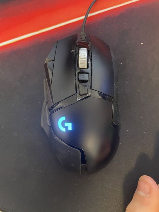 Logitech g502 + тежести