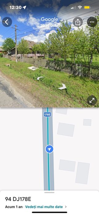 Teren+casa batraneasca de vânzare