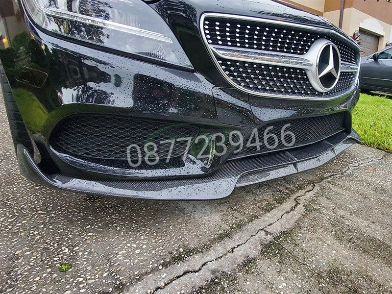 Mercedes CLS AMG Brabus w218 lip spoiler Мерцедес ЦЛС лип спойлер нож