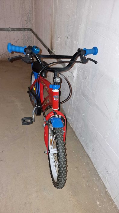 Bicicleta Copii Baieti, Paw Patrol, 16 inch.
