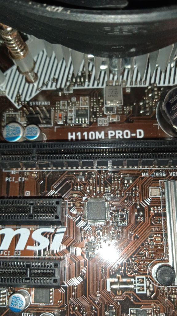 Материнская плата MSI H110M PRO-D