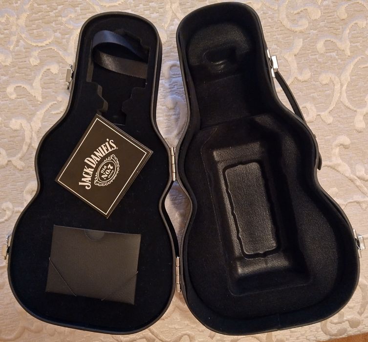 Кожен калъф за бутилка Jack Daniels