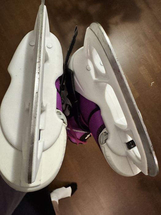 Patine reglabile iarna gheata fete K2 VELOCITY ICE LTD GIRLS