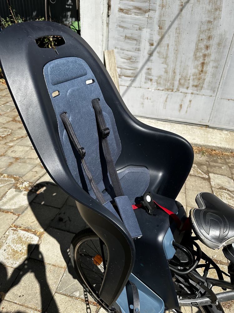 Bicicleta Cannondale si scaun copil
