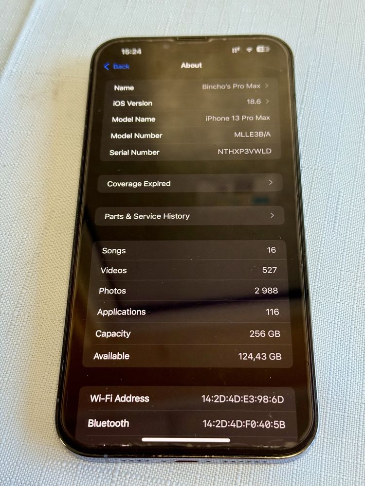 iPhone 13 Pro Max 256gb