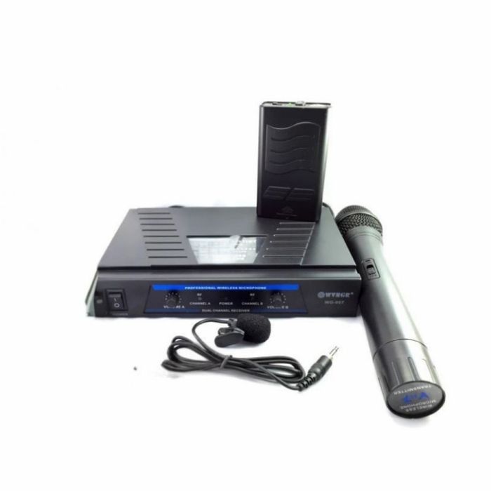 Безжичен микрофон WVNGR WG-007 – стабилен сигнал, ясен звук, пълна сво