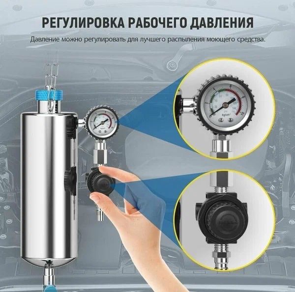 Набор для очистки форсунок без снятия с двигателя