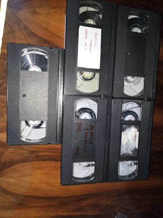 Pachet cu 5 casete video, VHS, VACANȚA MARE,50 LEI