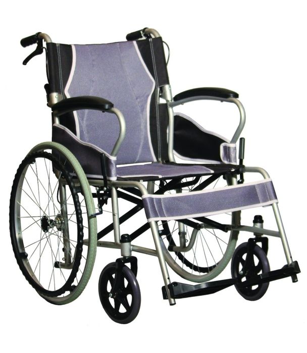 Scaun cu rotile din oțel cu antrenare manuală