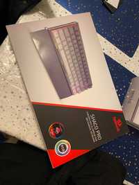 Tastatura Gaming Redragon Shaco PRO Grey RGB Mecanica