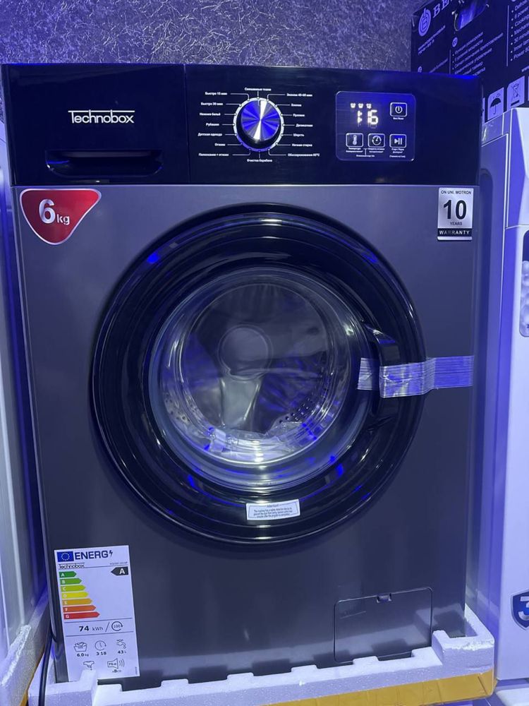 Современая стиралная машина Technobox 6 kg
