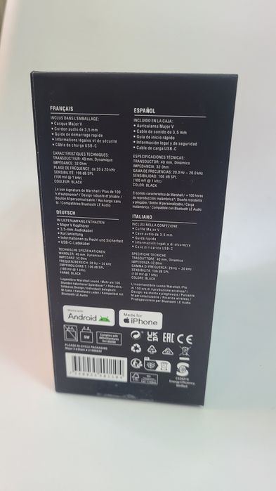 Marshall Major V ORIGINAL , Marshall MAJOR 5 наушники