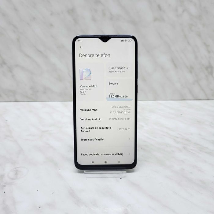 XIAOMI Redmi Note 8 Pro, 128GB, 6GB RAM Zeus Amanet Militari 33025