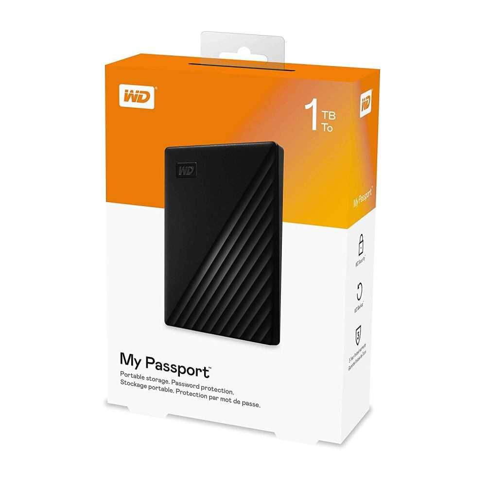 Внешний жесткий диск - WD my passport 1TB USB