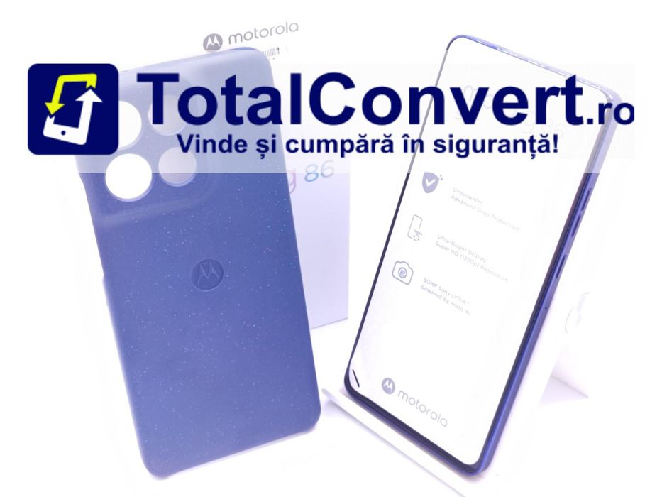Motorola G86 5G 256GB Dark Blue 8GB Single, Garantie 24 luni | #D88726