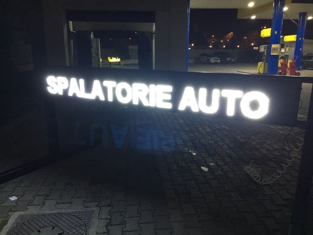 Reclame Led EXTERIOR - Programabile Garantie 12 luni -Livrare din stoc