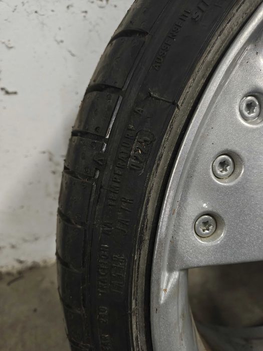 Jante IRMSCHER 8x18 5x110 ET38 Opel cu Goodyear Eagle F1 215/35R18 NOI