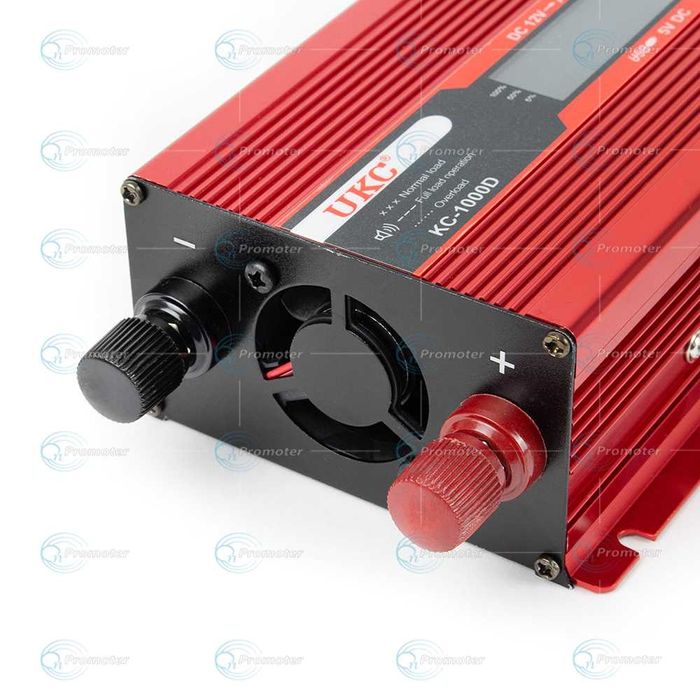 Инвертор с дисплей 12-220V 1000W