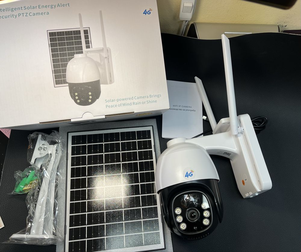 Соларна 10 mpx 4G Сим карта безжична камера kamera sim camera