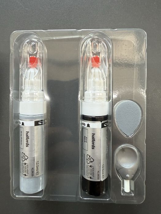 Kit de reparare a zgârieturilor Halford culoarea Negru