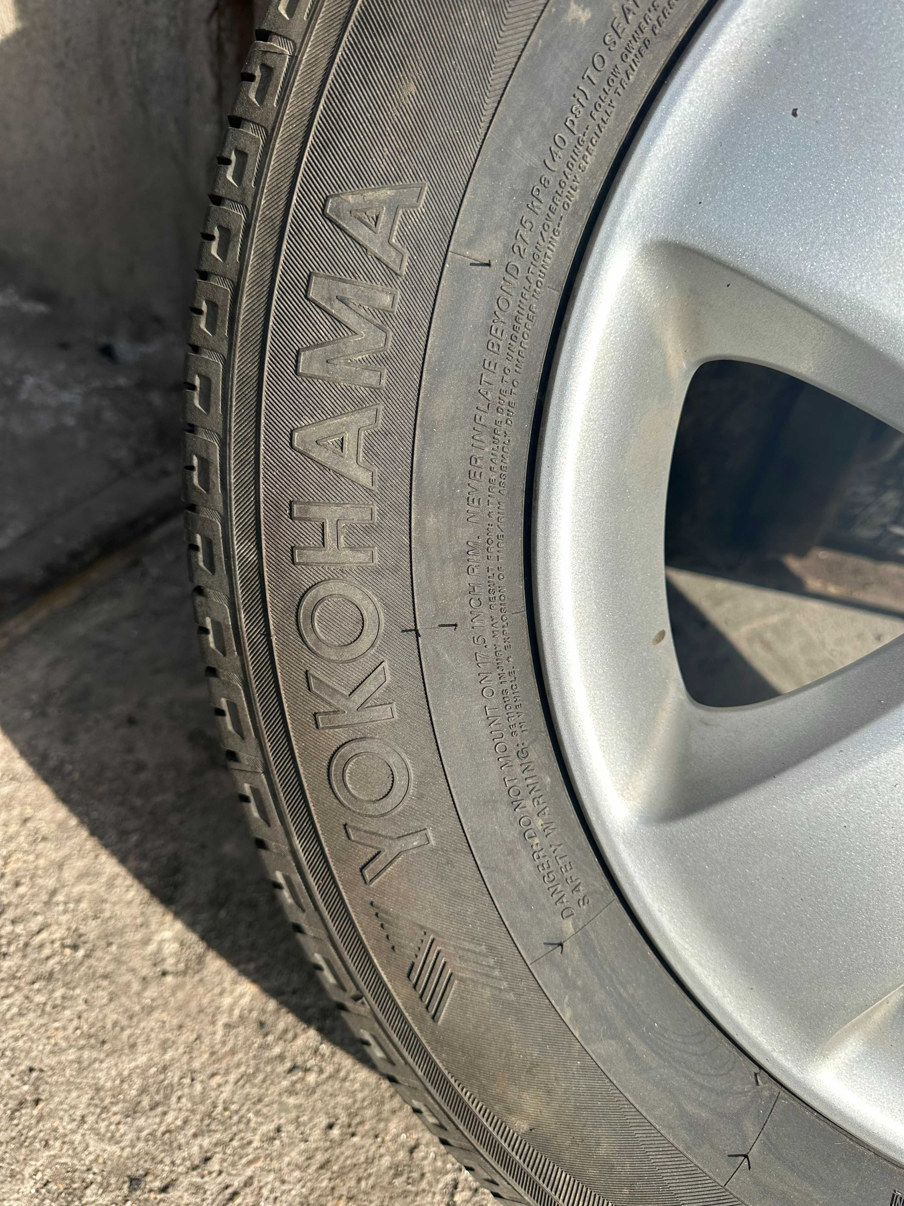 Диски с резиной на Suzuki Grand Vitara 225/65 R17 5/114.3 из Японии