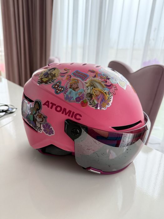 Casca Ski Snowboard pentru Copii fetite Atomic Visor Jr XS 48-52cm