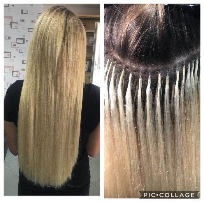 Aplic extensii cu cheratina