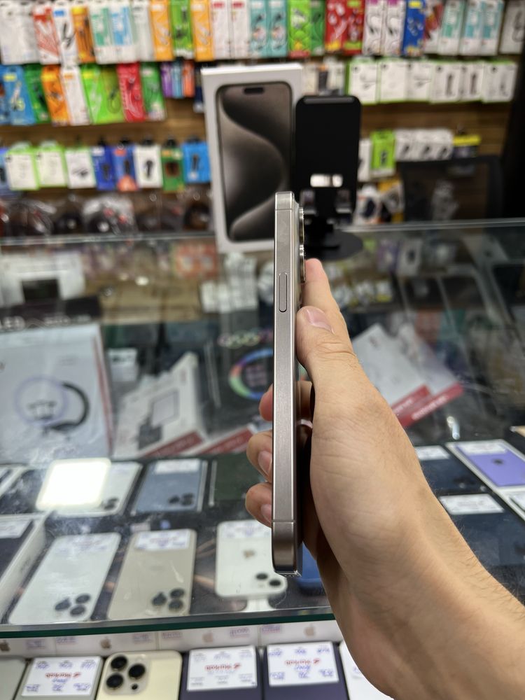 Iphone 15 Pro Max 256gb 90% Sim Titan - Naqd va halol nasiya savdoga