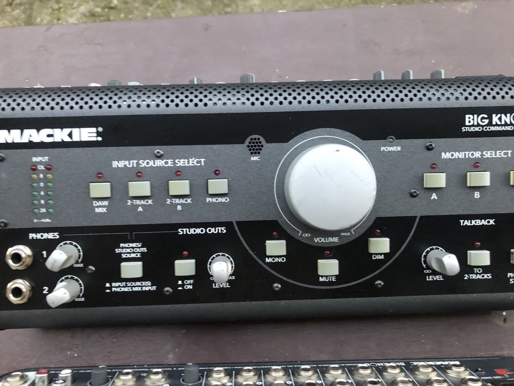 Mixere Mackie Big Knob Studio Command System