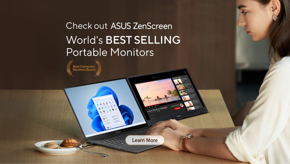 ASUS ZenScreen MB166CR