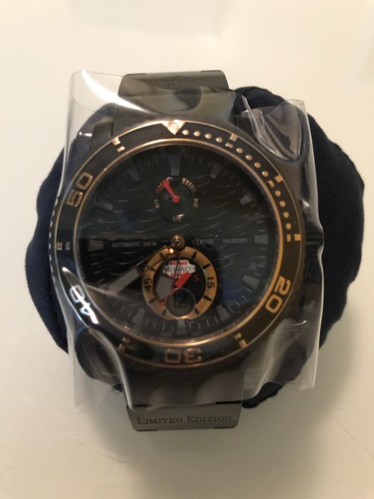 Часовник  Ulis Nardin лимитиран 100 броики с кутия и докоменти