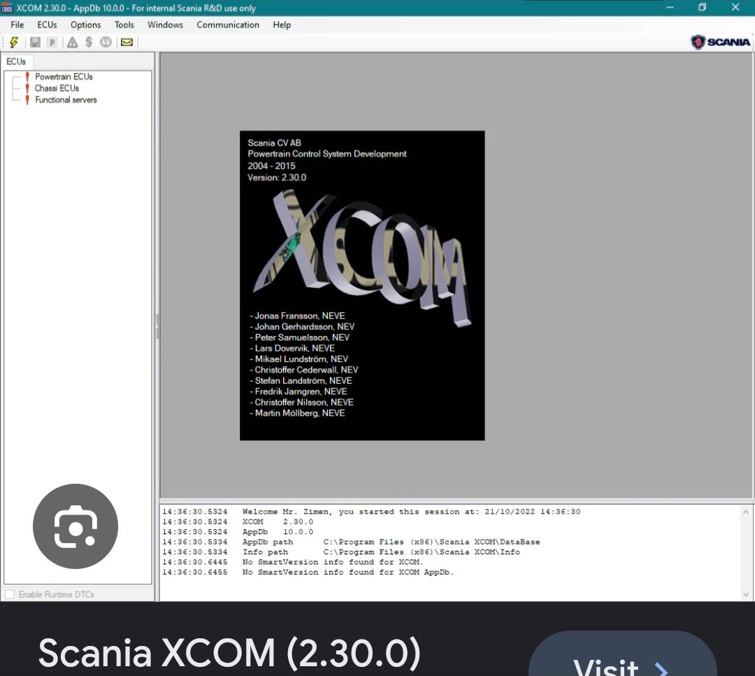Scania Sdp3 2.62.2(ново) / Multi 23.12 / XCOM 2.30 / SOPS кореги