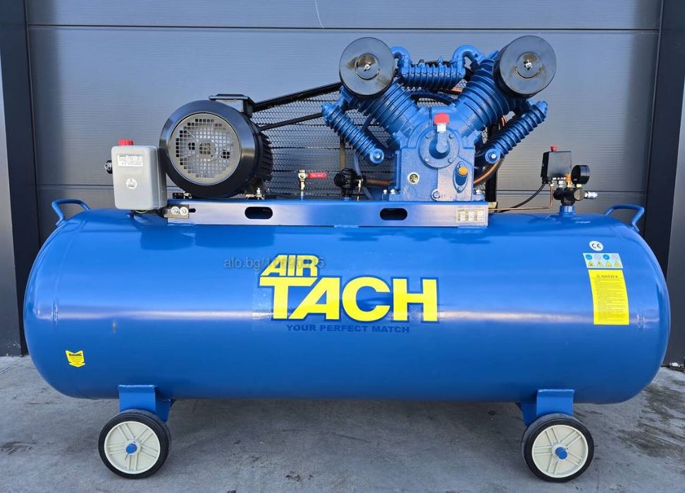 Компресор за въздух 500л.7.5 KW / 10 HР / 12.5 бара.