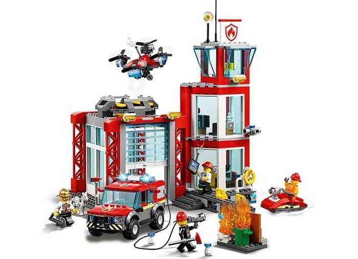 Vand LEGO City Fire - Statie de pompieri 60215 Nou