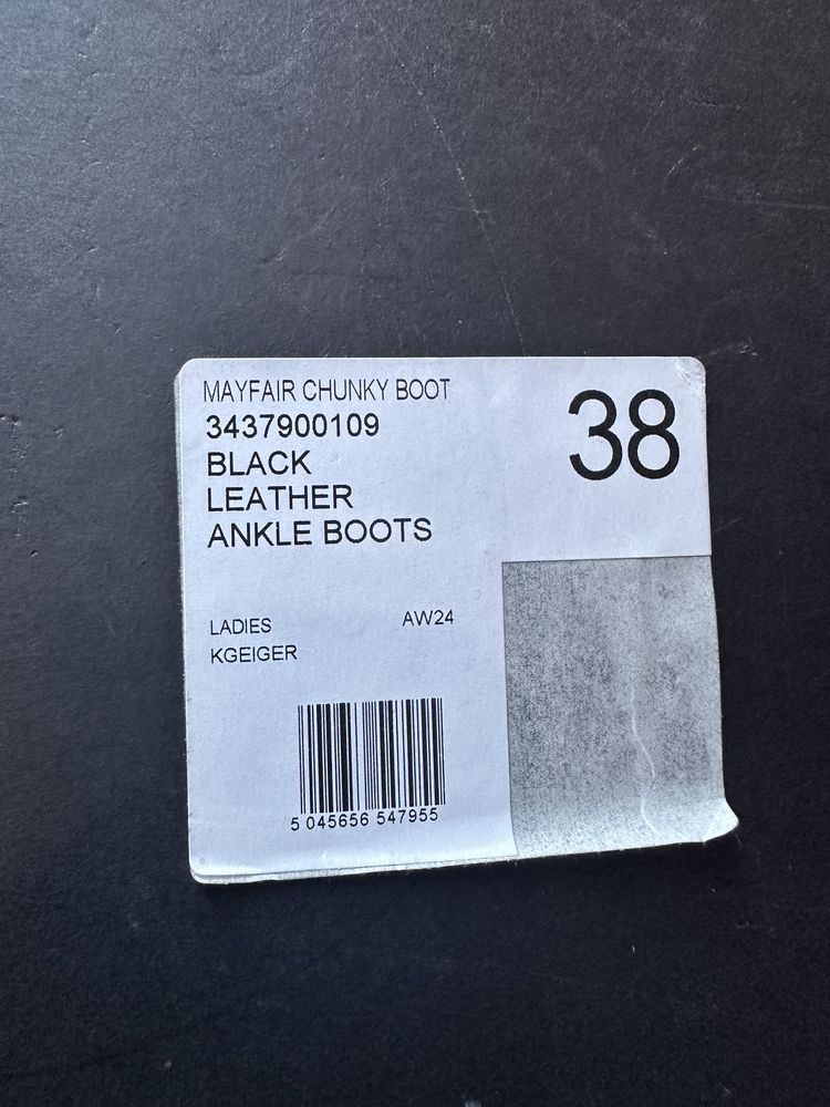 Кожени боти Kurt Geiger