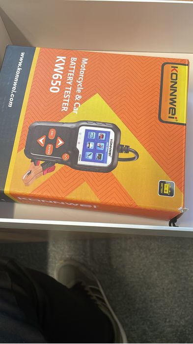 Тестер АКБ KW650