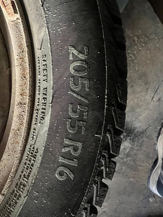 Зимние шины 205/55 R16