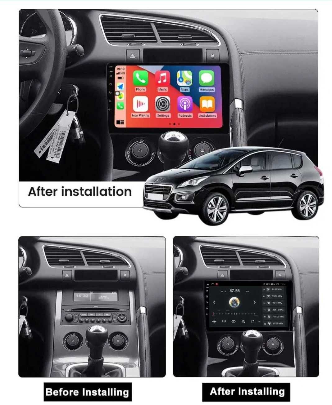 Ecran Android pt peugeot 3008