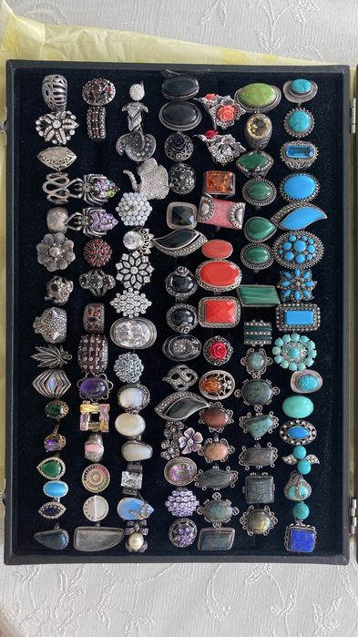 Женские кольца (серебро)