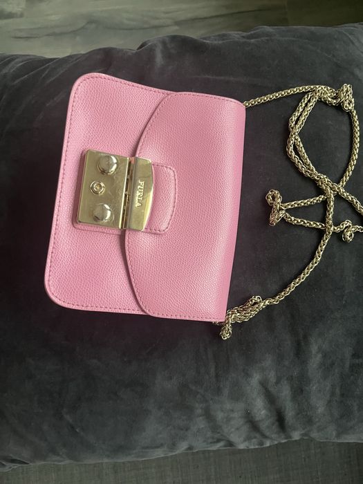 Малка розова чанта Furla