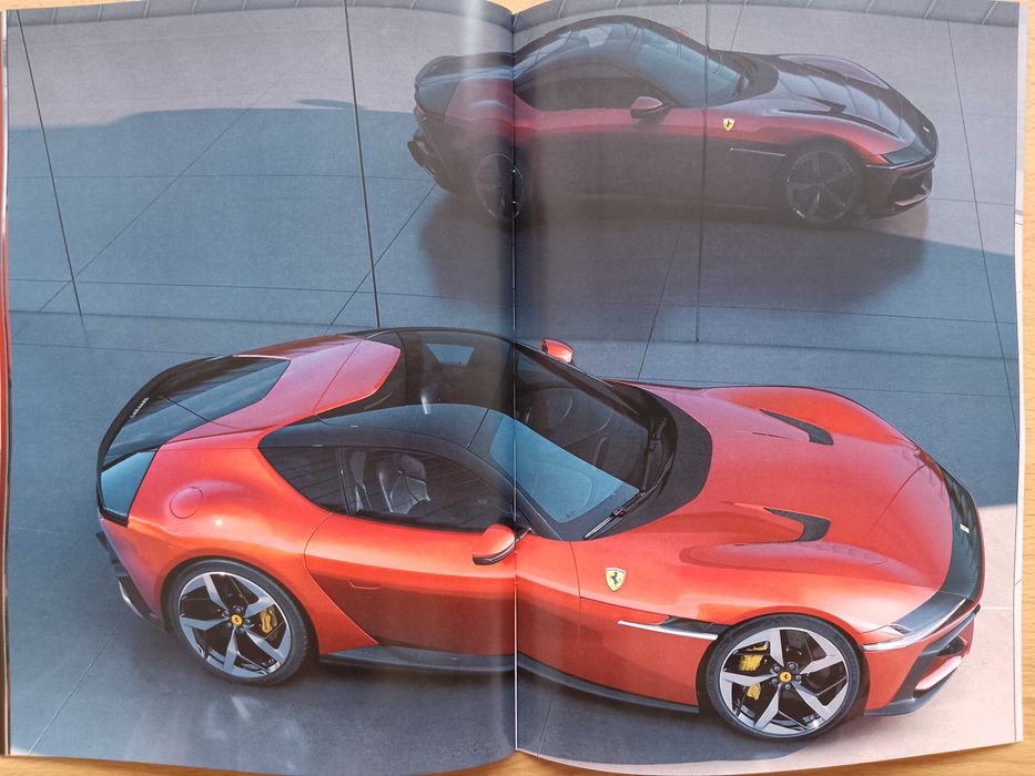 Каталог книжка брошура автомобилна литература за Ferrari 12Cilindri