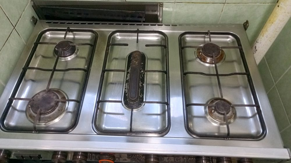 5 конфоркали газ плита