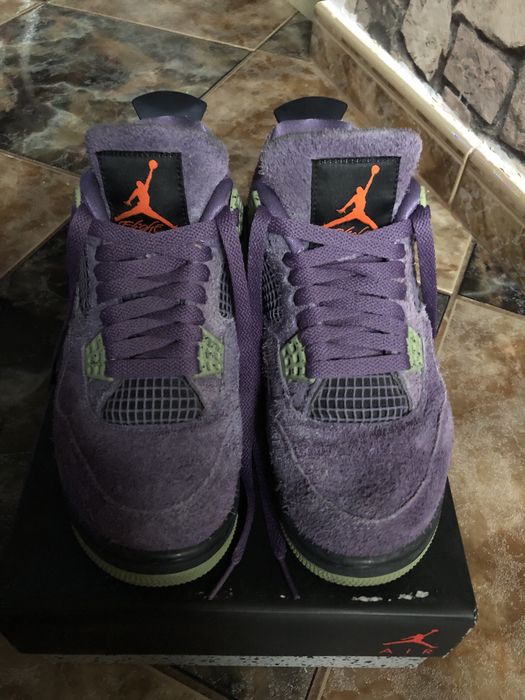 Jordan 4 Retro Canyon Purple